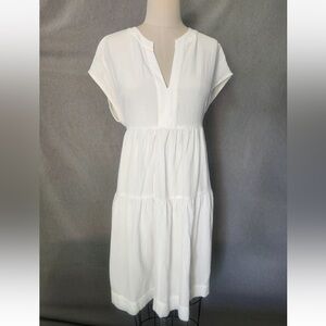 Calvin Klein White Dress - Size 14